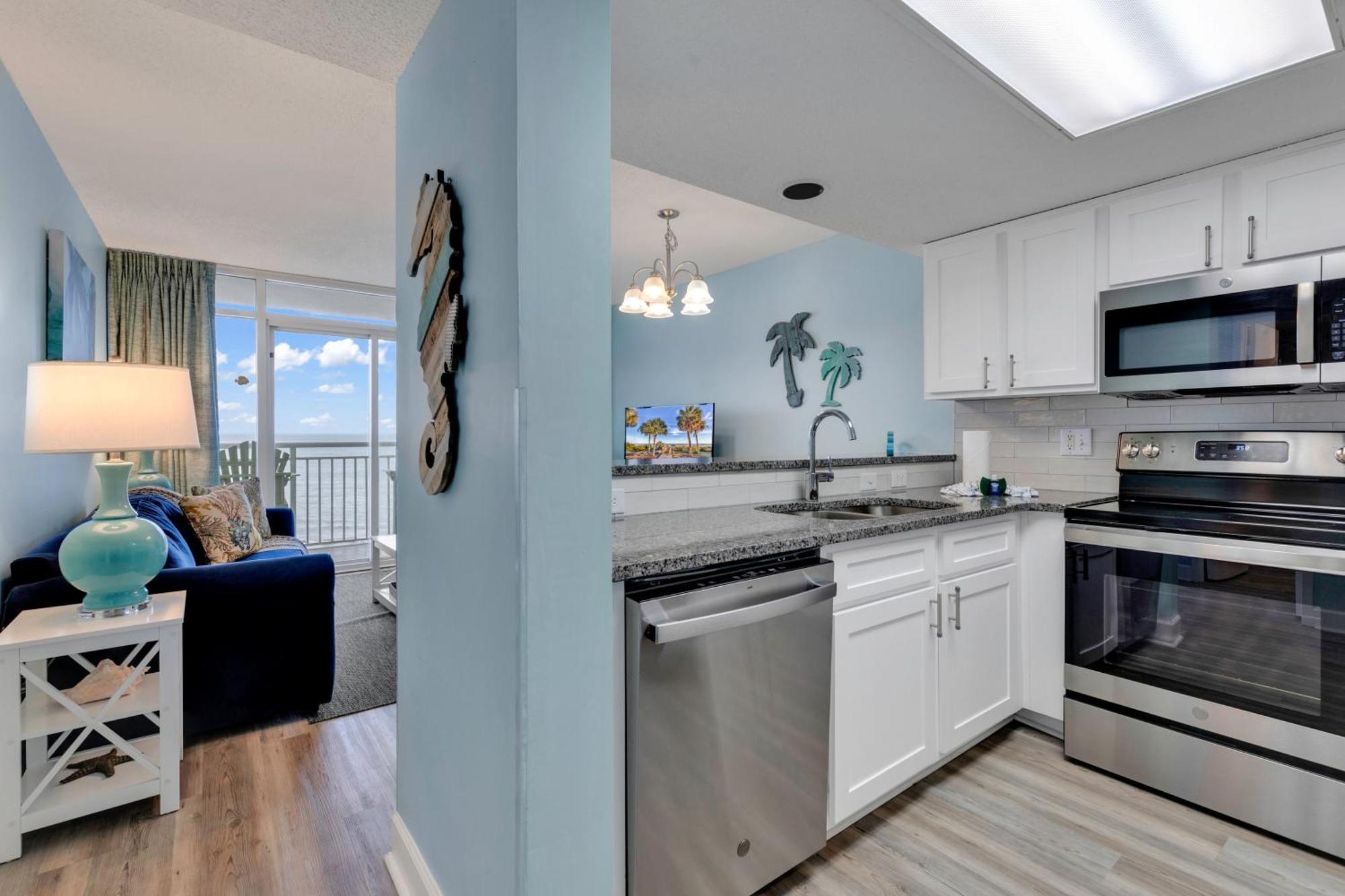 Ocean Front 2Br Elegant Condo In Atlantica Resort Myrtle Beach Exterior foto